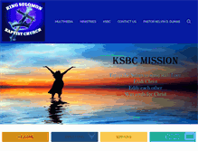 Tablet Screenshot of ksbc.us