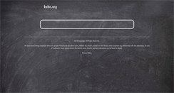 Desktop Screenshot of ksbc.org
